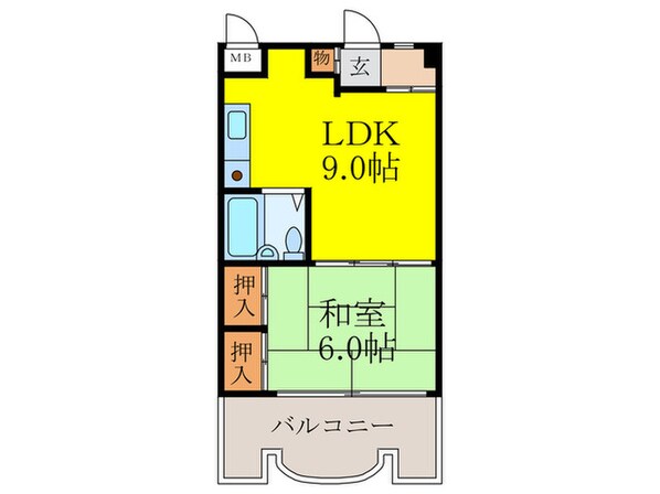 メゾンＴＡＫＡＤＡの物件間取画像